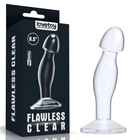 Flawless Clear Prostate Plug 6.5” - nss4038050