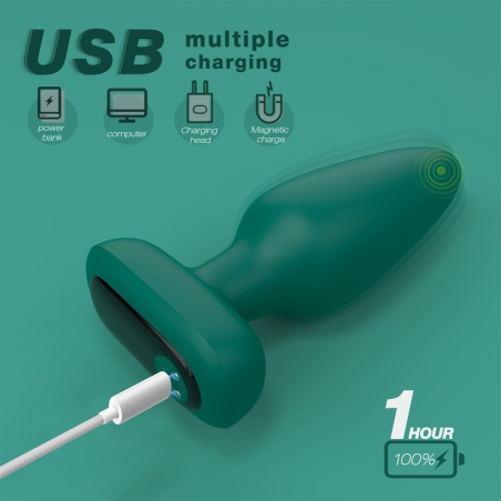 Vibrating Anal Plug Zurle Green - nss4038055