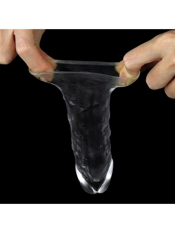 Flawless Clear Penis Sleeve Add 1” - nss4050057