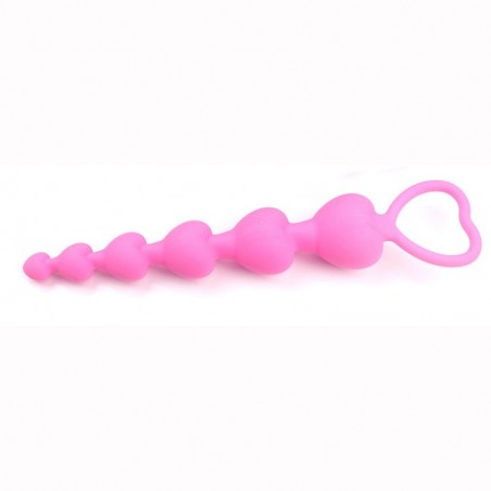 Love Beads Heart Pink - nss4090004