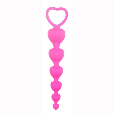 Love Beads Heart Pink - nss4090004