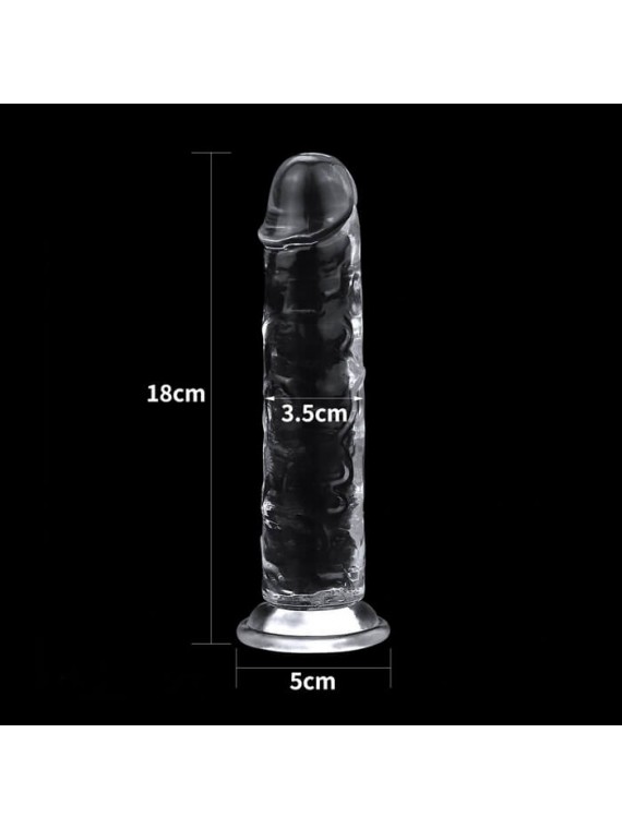 Flawless Clear Dildo 7.0” - nss4032057