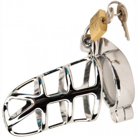 Chastity Cage Case Silver - nss4050090