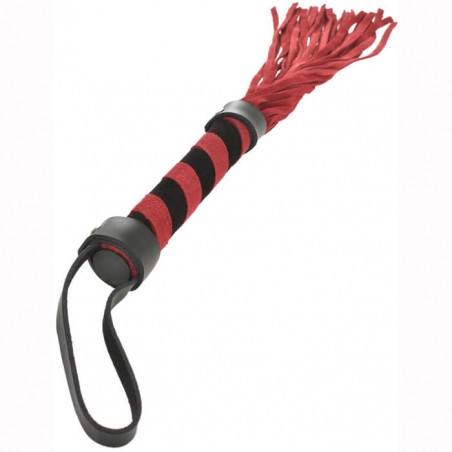 Eco leather whip red/black - nss4052007