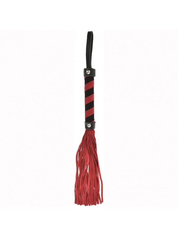 Eco leather whip red/black - nss4052007