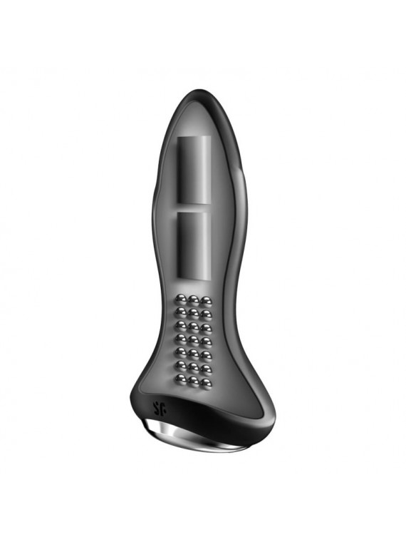 Satisfyer Rotator Plug 1+ Black - nss4038167