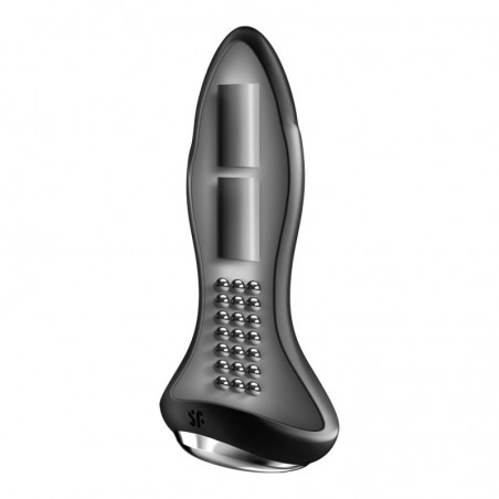 Satisfyer Rotator Plug 1+ Black - nss4038167