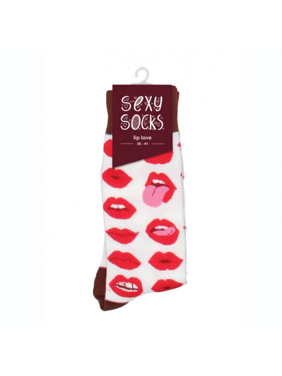 Sexy Socks Lip Love - nss4021051