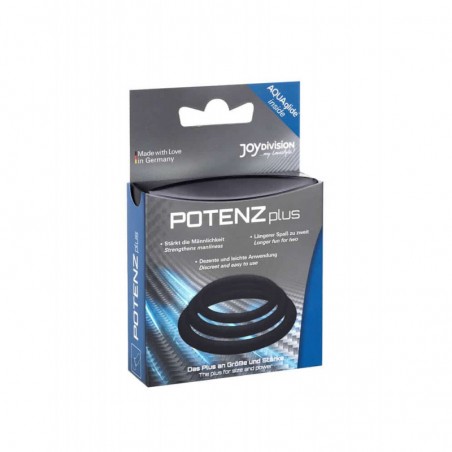 Potenz Plus 3 Cock Rings - nss4020040