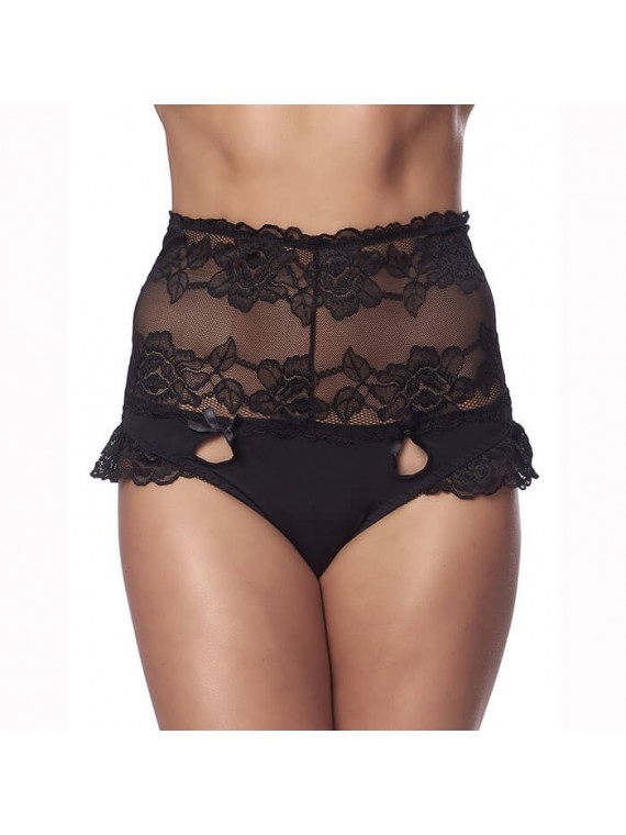 Perfect Fit Black High Waist Panty - nss4015007