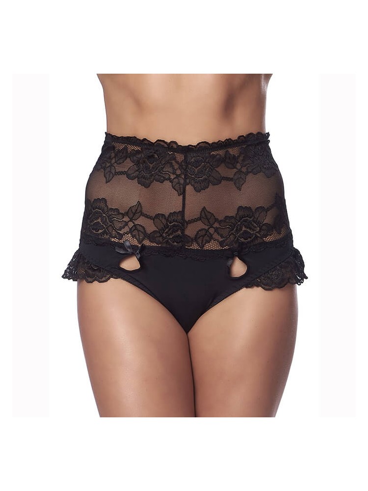 Perfect Fit Black High Waist Panty - nss4015007