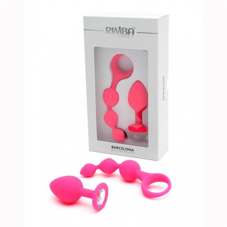 Barcelona Anal Pleasure Play Set Pink - nss4037013